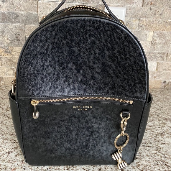 Henri Bendel West 57th Saffiano Leather Backpack main image 4